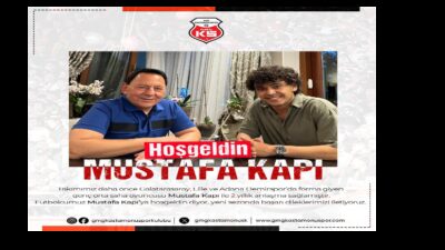 İkinci Lig ekibi Kastamonuspor, transferde iş bitirdi. Kastamonuspor Mustafa Kapı’yı