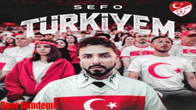 Ünlü şarkıcı Sefo'nun A Milli Futbol Takımımız için hazırladığı Türkiye'm