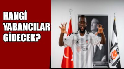 Beşiktaş’ta hangi yabancı futbolcuların gönderileceği netlik kazanmadı. Teknik direktör Van