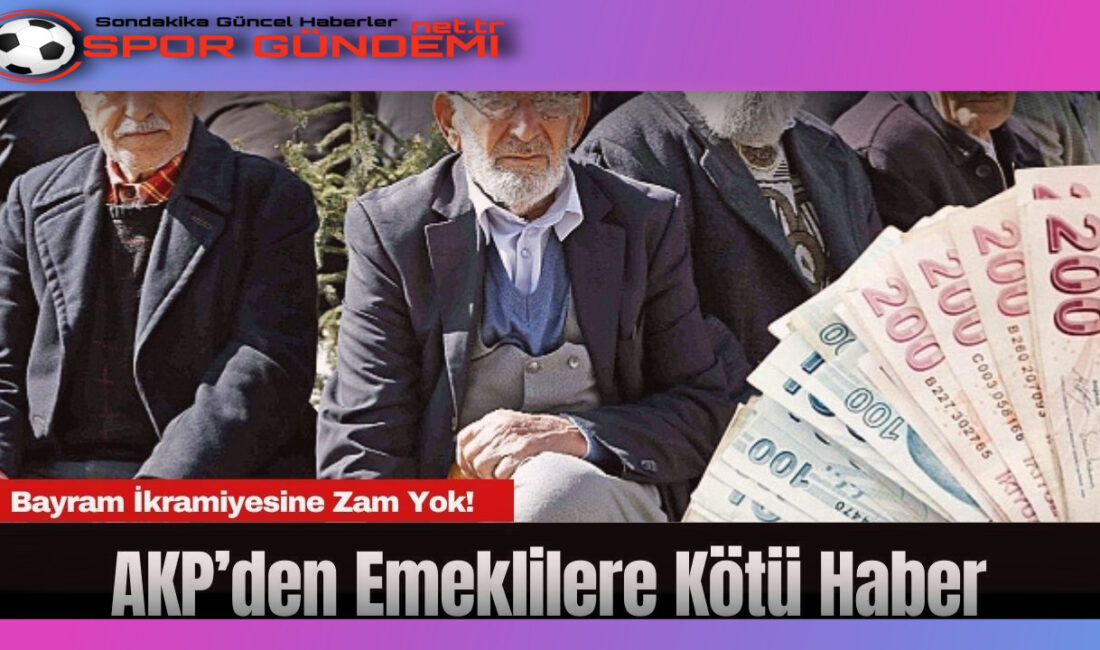 AKP Grup Başkanı Abdullah Güler, Ramazan Bayramı öncesinde emeklilerin merakla