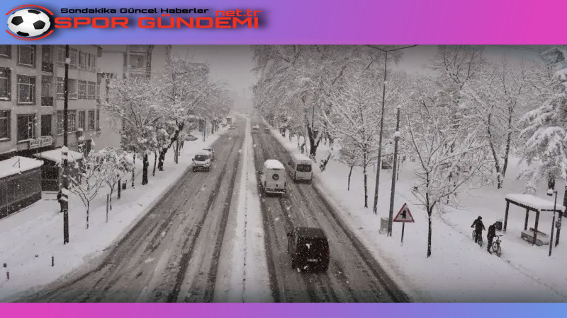 Kış mevsimi Trabzon ve çevresinde etkili olan kar yağışı, ulaşımı