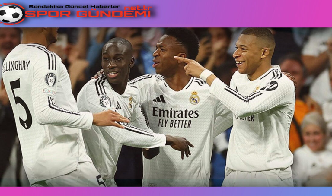 Real Madrid, UEFA Şampiyonlar Ligi’nde oynanan play-off turu rövanş maçında