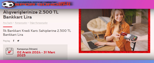 Ziraat Bankası, müşterilerine özel bir kampanya sunuyor. 2 Aralık 2024
