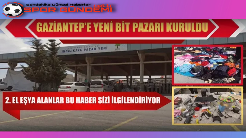 Gaziantep’in Şehitkamil ve Şahinbey ilçelerinde bulunan Malazgirt Mahallesi’ndeki bit pazarı,
