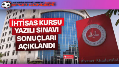 Diyanet Akademisi Başkanlığı tarafından yapılan duyuruya göre, 2025 yılı için