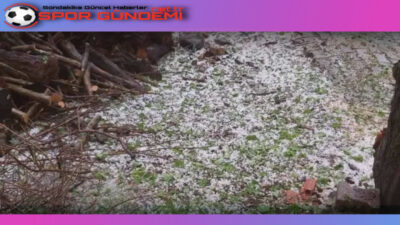 İlçeye bağlı olan Ilıdağ köyü, son dönemde yaşanan sağanak yağışlarla