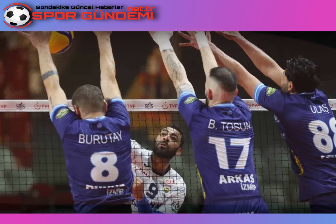 Fenerbahçe Medicana ve Arkas Spor, Burhan Felek Vestel Voleybol Salonu’nda