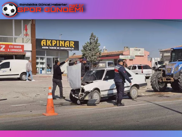 Aksaray’ın Eşmekaya beldesinde meydana gelen trafik kazasında, Eskil istikametinden Konya