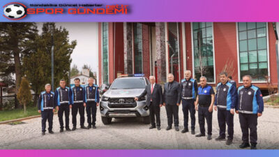 Belediye Başkanı Selim Cüce, bugün zabıta ekiplerine yeni bir araç