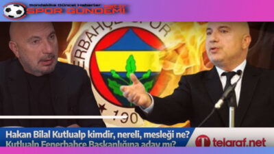 Fenerbahçe camiasının tanınmış isimlerinden biri olan Hakan Bilal Kutlualp, iş