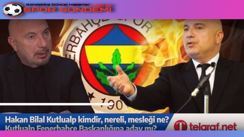 Fenerbahçe camiasının tanınmış isimlerinden biri olan Hakan Bilal Kutlualp, iş