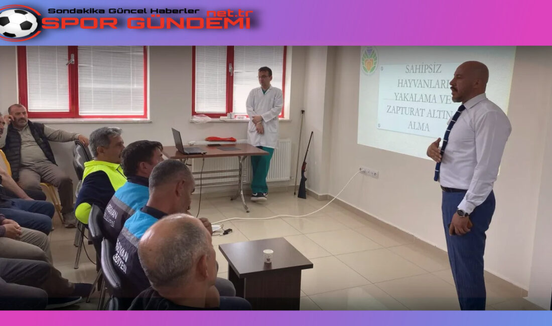 Malatya Büyükşehir Belediyesi, ilçe belediye personellerine yönelik “Sahipsiz Hayvanlara Yaklaşma