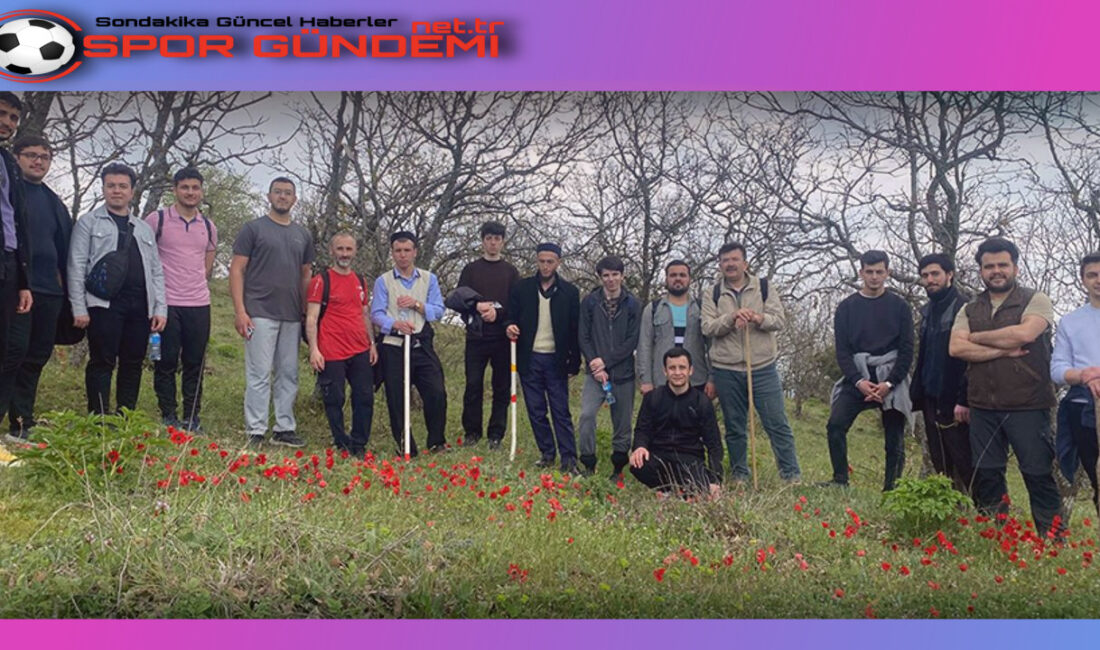 Malkara Diyanet Gençlik Merkezi, baharın gelmesiyle birlikte doğa yürüyüşü etkinliklerine