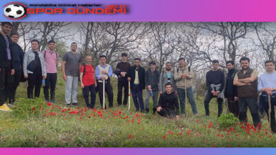 Malkara Diyanet Gençlik Merkezi, baharın gelmesiyle birlikte doğa yürüyüşü etkinliklerine