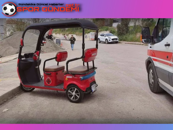 Kartal Caddesi’nde meydana gelen kaza, Ada Mahallesi’nde saat 13.00 sularında