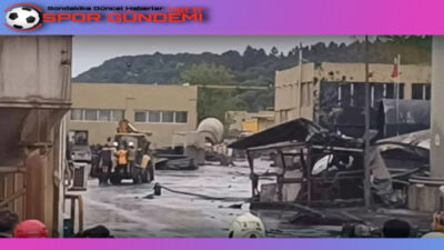 Tuzla Deri Organize Sanayi Bölgesi’nde yer alan bir arıtma tesisinde