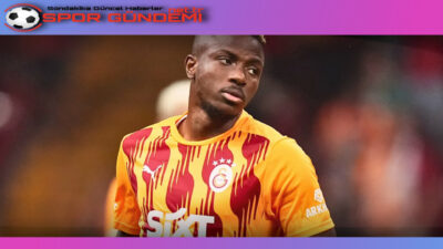Süper Lig ekiplerinden Galatasaray’da kiralık olarak forma giyen Victor Osimhen