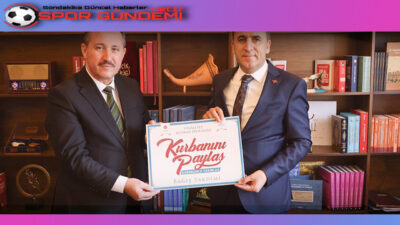 Bilecik Valisi Şefik Aygöl, Türkiye Diyanet Vakfı’nın “Kurbanını Paylaş, Kardeşinle