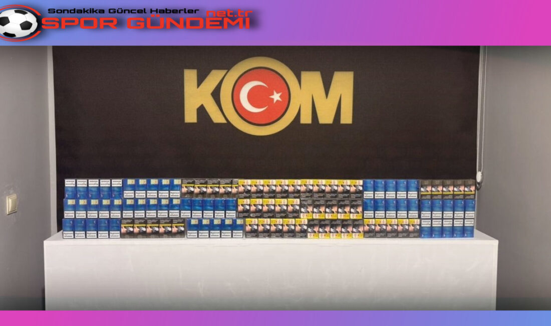 Niğde’de düzenlenen bir operasyonda, İl Emniyet Müdürlüğü Kaçakçılık ve Organize