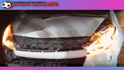 Nevşehir’de meydana gelen trafik kazasında hafif ticari aracın 15 koyuna